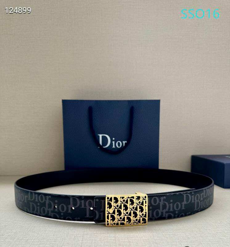 Dior belt 35mmX95-125cm XH09
